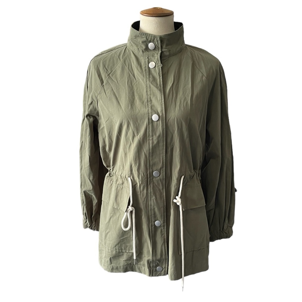 #050,Who What Wear trench jacket, size S, NWT - Picture 2 of 4